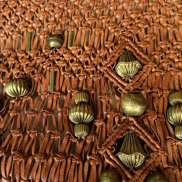 Rare G series Cole Haan handbag - Woven Leather - Picture 10 of 11